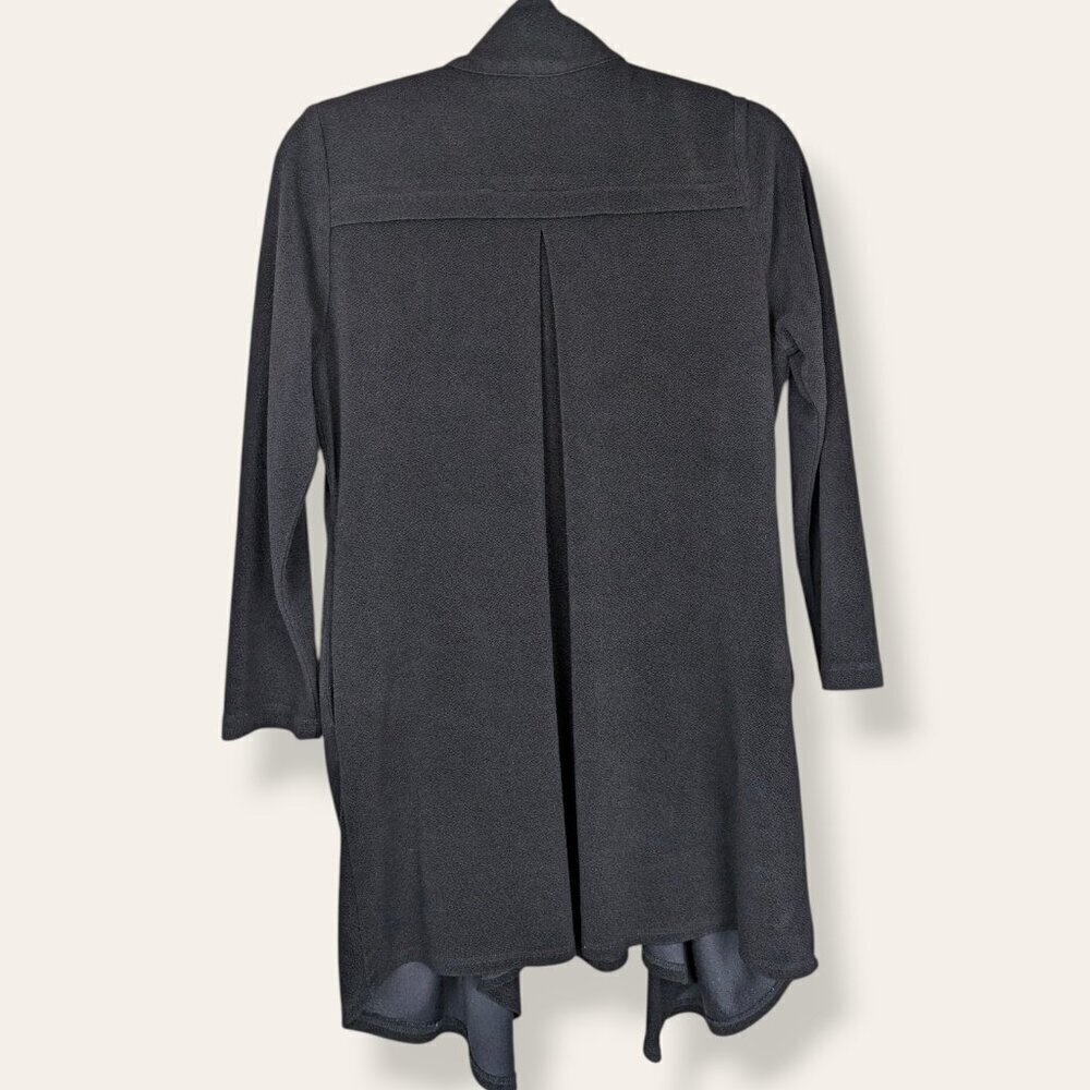 IC by Connie K Black Ruffled Jacket - Picture 4 of 8